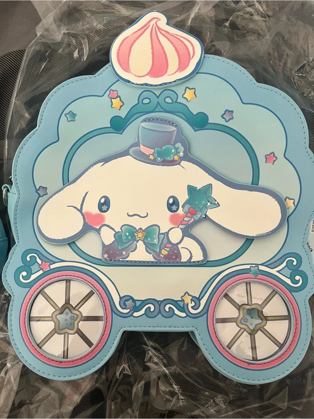 Sanrio Cinnamoroll Purse with Matching Pouch - Picture 3 of 6